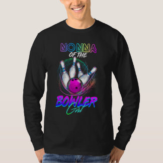 Nonna der Bowler Girl Matching Family Bowling P T-Shirt