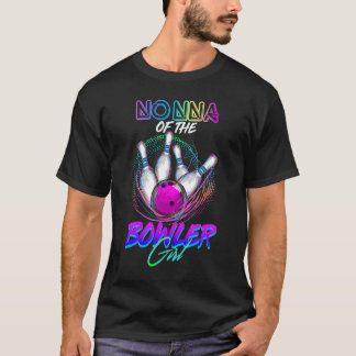 Nonna der Bowler Girl Matching Family Bowling P T-Shirt