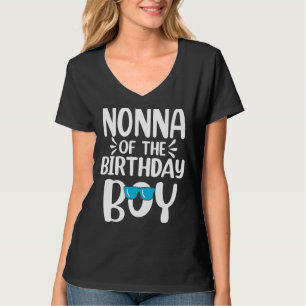 Nonna des Geburtstags Mama Vater Kinder Familienma T-Shirt
