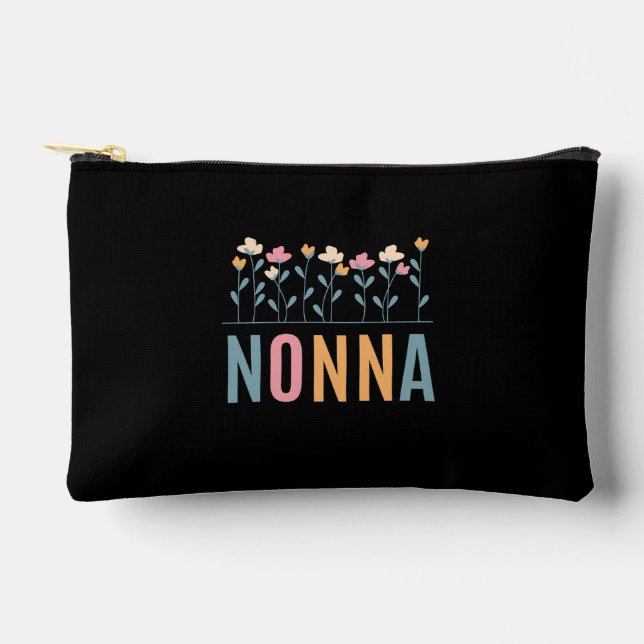 Nonna Floral Zubehörtasche (Vorderseite)