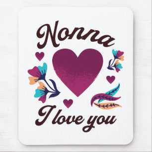 Nonna, ich Liebe dich, Großmutter, ich Liebe dich Mousepad