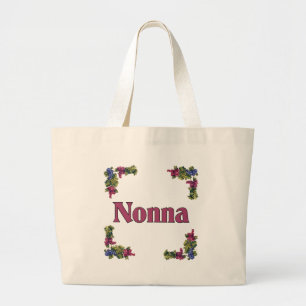Nonna (italienische Großmutter) Jumbo Stoffbeutel