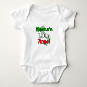 Nonna (Italienische Großmutter) Kleiner Engel Baby Strampler