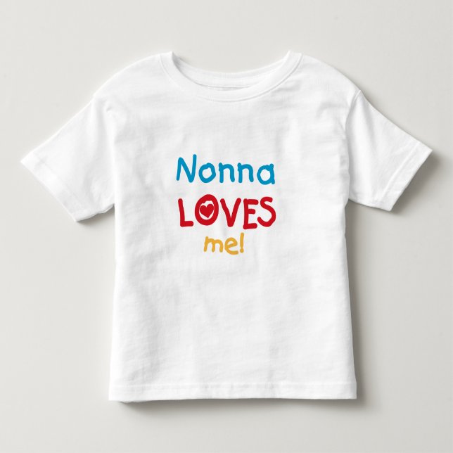 Nonna Lieben ich T - Shirts und Geschenke (Vorderseite)