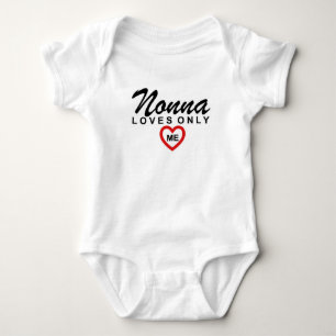 Nonna Lieben Me Anpassen Baby Bodysuit Strampler