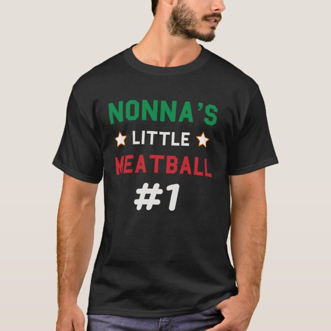 Nonna Litball Italienische Oma Redewendungen Boys T-Shirt (Vorderseite)
