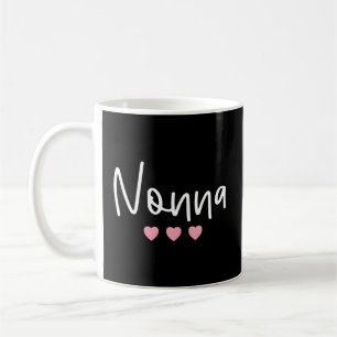 Nonna Minimalistisch Italienisches Granma Großmutt Kaffeetasse