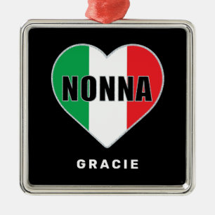 Nonna Personalisiert Ornament Aus Metall