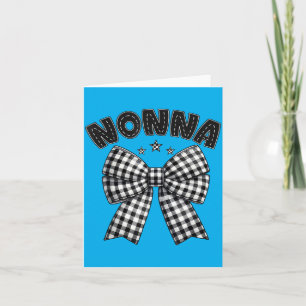 Nonna Pit Crew Familie Renn Geburtstags Rennwagen Karte