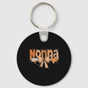Nonna Pumpkin Fall Coquette Bow Erntedank Mama W Schlüsselanhänger