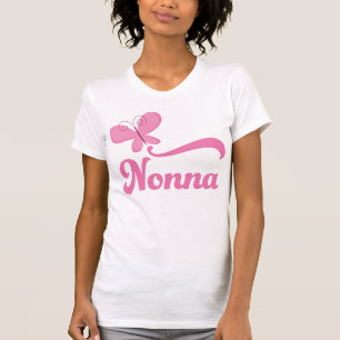 Nonna Schmetterlings-Geschenk T-Shirt