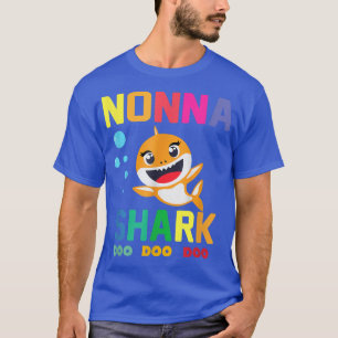 Nonna Shark Nonna Shark Lover Familienmütter Tag5 T-Shirt