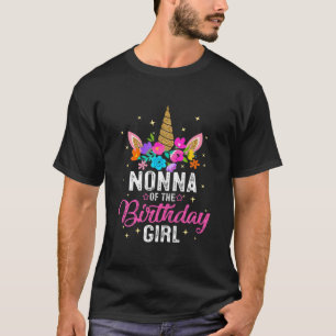 Nonna vom Geburtstag Mädchen Mutter Geschenk Unico T-Shirt