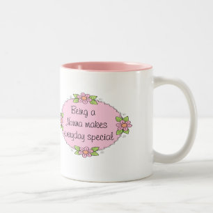 Nonna zu sein macht jeden Tag besonders Zweifarbige Tasse