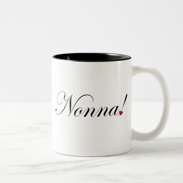 Nonna! Zweifarbige Tasse (Rechts)