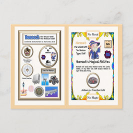 Nonnach - Niobium Trading Card Postkarte