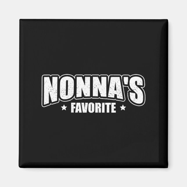 Nonna's Favorite  Magnet (Vorne)