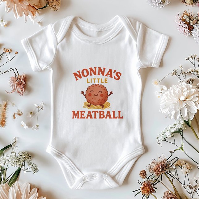 Nonnas kleines Meatball Baby | Niedliches italieni Baby Strampler (Von Creator hochgeladen)