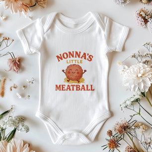Nonnas kleines Meatball Baby   Niedliches italieni Strampler