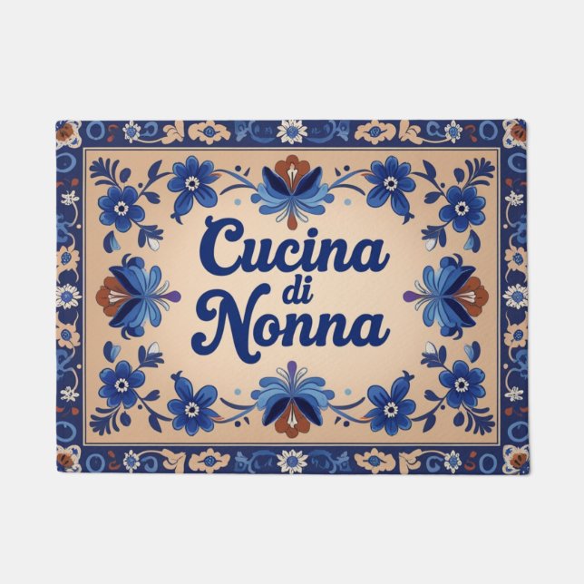 Nonnas Küche Fußmatte (Vorderseite)