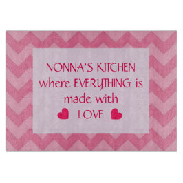 Nonnas Küche kundengerecht Schneidebrett