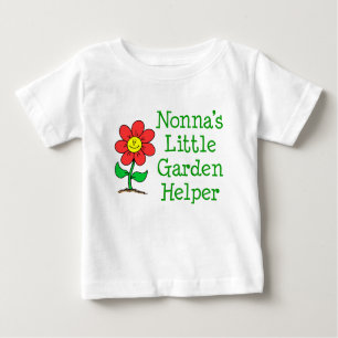 Nonna's Little Garden Helper Baby T-shirt