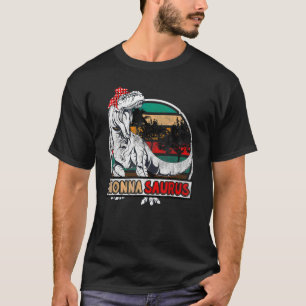 Nonnasaurus Rex Dinosaur Nonna Saurus Familienmatt T-Shirt
