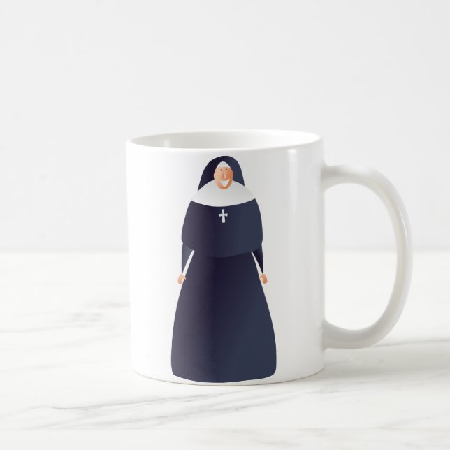Nonne Kaffeetasse (Rechts)