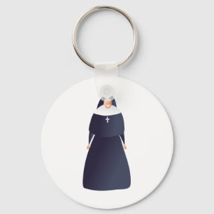 Nonne Schlüsselanhänger