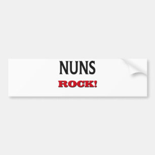 Nonnen-Felsen Autoaufkleber