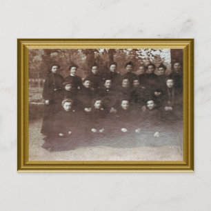 Nonnen, Frankreich 1890 Postkarte