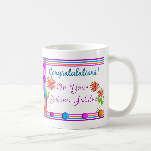 Nonnen-goldene Jubiläum-Geschenke Kaffeetasse (Rechts)