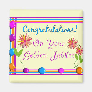 Nonnen-goldene Jubiläum-Geschenke Magnet