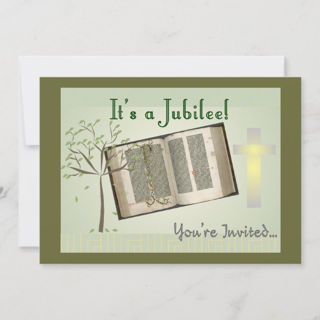 Nonnen-Jubiläum-Einladungen Einladung (Vorderseite)