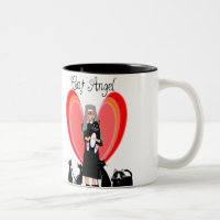 Nonnen-Katzen-Engels-Kunst-Geschenke