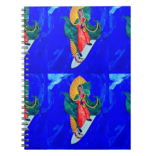 Nonnenblauer Notizbuch Notizblock