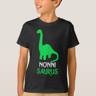 Nonni-saurus Funny Dino Dinosaur Nonnisaurus T-Shirt