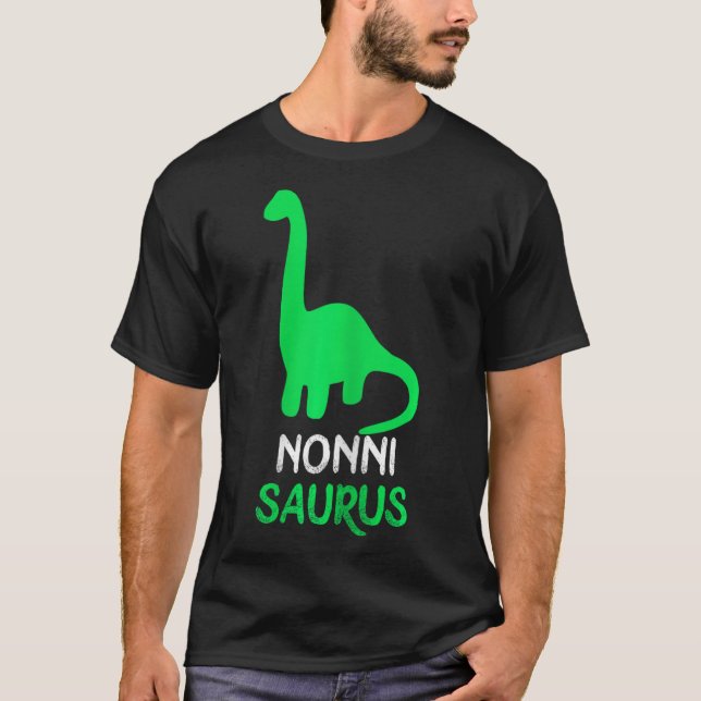 Nonni-saurus Funny Dino Dinosaur Nonnisaurus T-Shirt (Vorderseite)