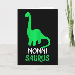 Nonni-Saurus Lustiger Dino Dinosaurier Nonnisaurus Karte