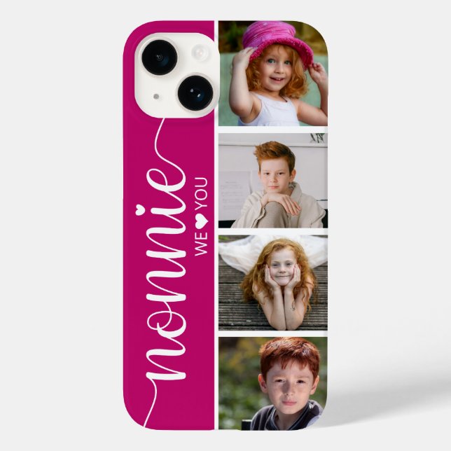 Nonnie 4 Foto Case-Mate iPhone Hülle (Rückseite)