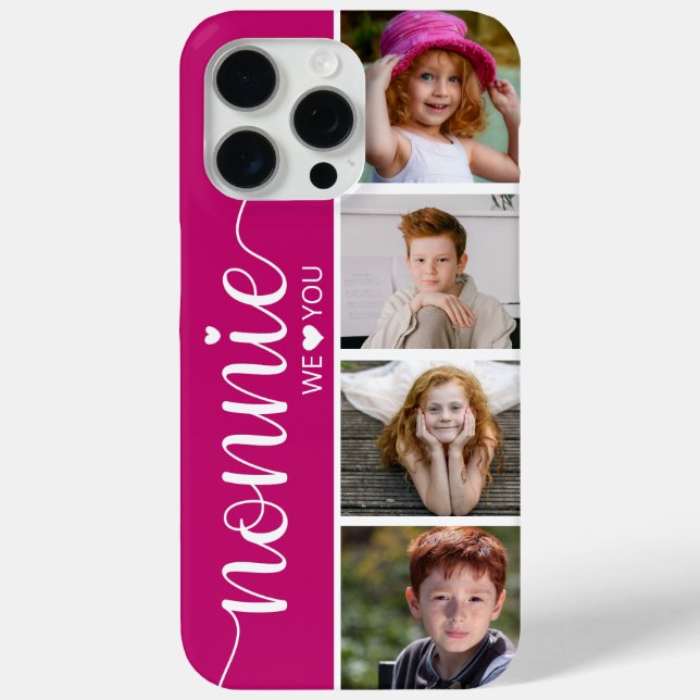 Nonnie 4 Foto Case-Mate iPhone Hülle (Rückseite)