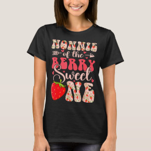 Nonnie der Berry Sweet One 1. Geburtstag Erdbeere T-Shirt