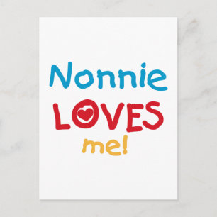 Nonnie Lieben Me Tshirts und Geschenke Postkarte