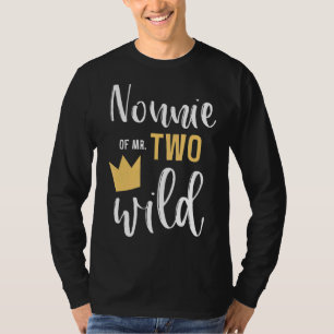Nonnie von Two Wild 2. Geburtstag Party Dinge Ma T-Shirt