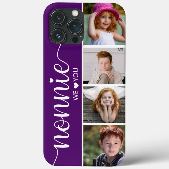 Nonnie Wir Liebe Sie Foto Case-Mate iPhone Hülle (Rückseite)