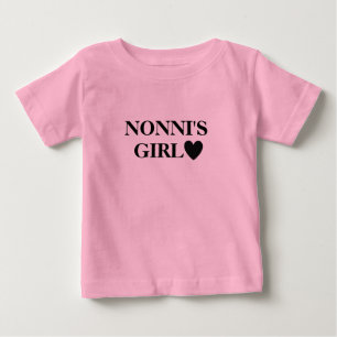 Nonnis Mädchen Baby T-shirt