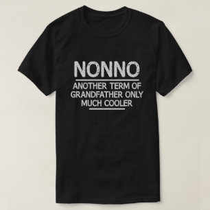 Nonno Definition Funny bedeutet Cooles Opa-Geschen T-Shirt