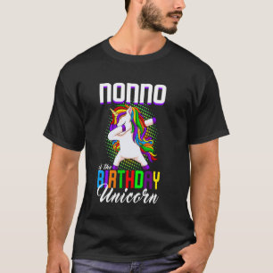 Nonno des Geburtstagsprinzessin-Einhorn-Dabbing-Bd T-Shirt