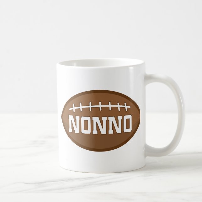 Nonno Fußball-Geschenk Tasse (Rechts)