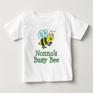 Nonnos beschäftigte Biene Baby T-shirt